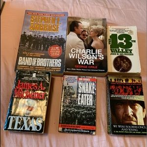 6 war books